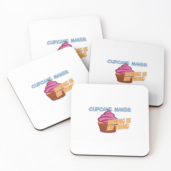 Item preview, CUPCAKE MAKER BAKING IS MY THING designed and sold by mk-Shirts.