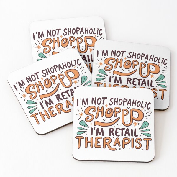 Item preview, Not a Shopaholic designed and sold by Kombinerki.