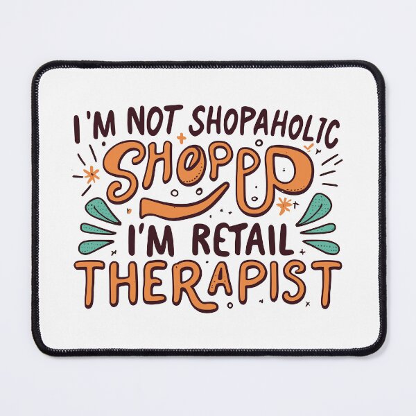 Item preview, Not a Shopaholic designed and sold by Kombinerki.