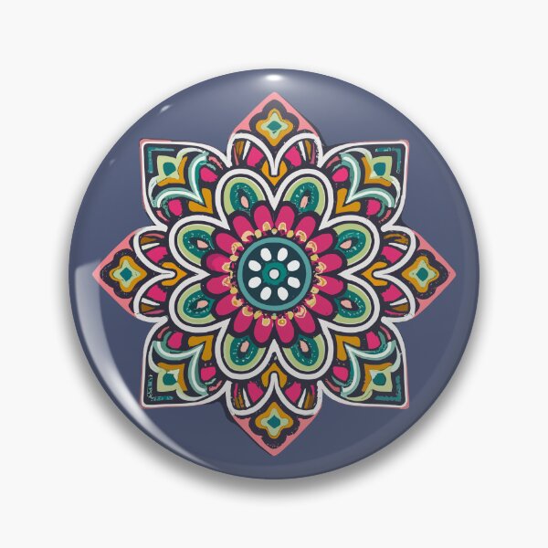 Item preview, Indian Rangoli Flower Design & Pattern designed and sold by Jollys-ArtShop.
