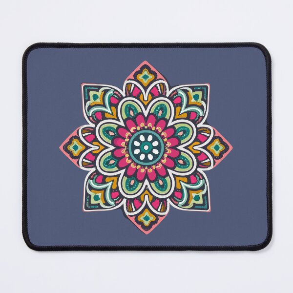 Item preview, Indian Rangoli Flower Design & Pattern designed and sold by Jollys-ArtShop.