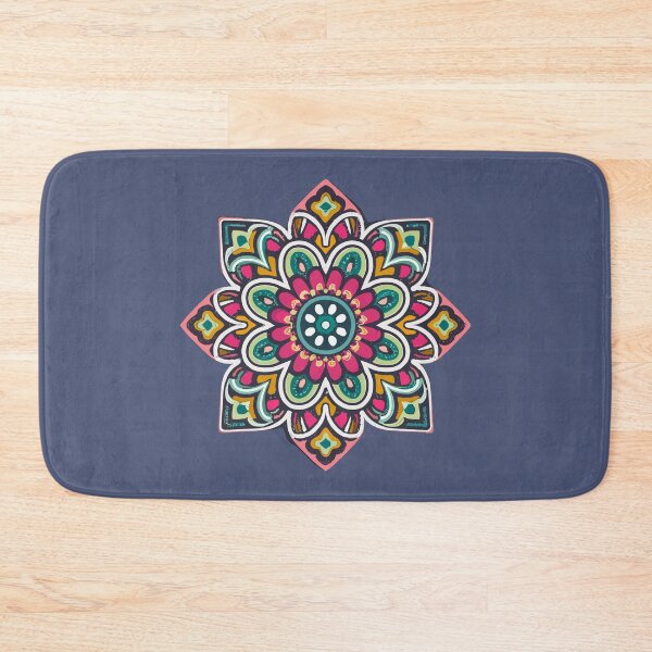 Item preview, Indian Rangoli Flower Design & Pattern designed and sold by Jollys-ArtShop.