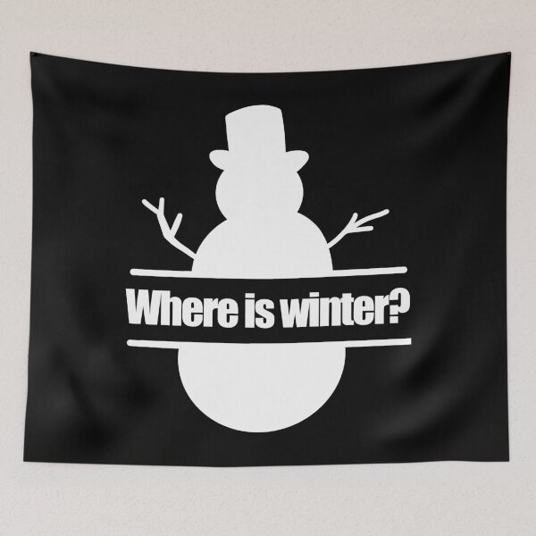 Item preview, Where is winter Funny gifts for winter  designed and sold by ABCreativeShop.