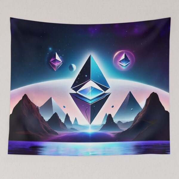 Item preview, Etereum azul ( ETH ) 5 designed and sold by Maxmoud93.
