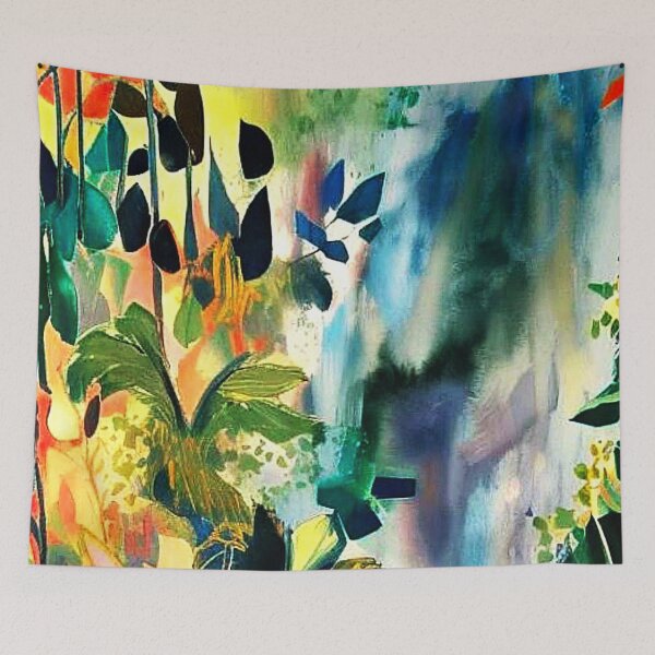 Item preview, Leaves by waterfall designed and sold by George Hutton Hunter.