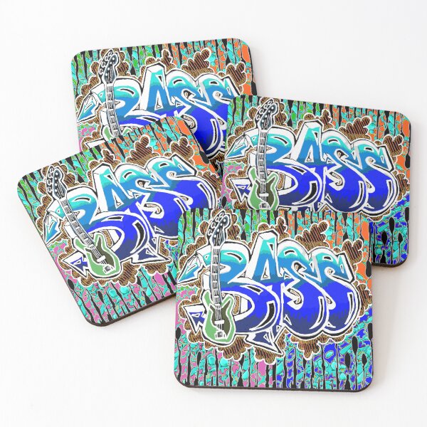 Item preview, Blue Bass drip graffiti designed and sold by LoEndT-Shirts.