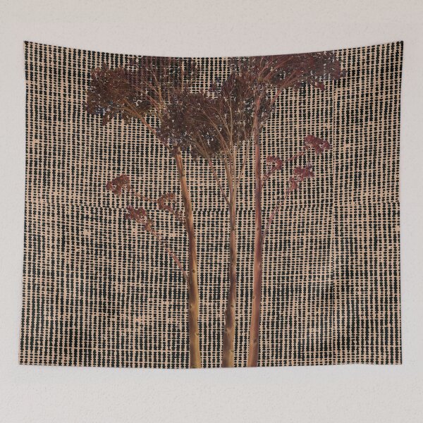 Item preview, Rustic Dry Sedum Plant Canvas Jute Look designed and sold by technotext.