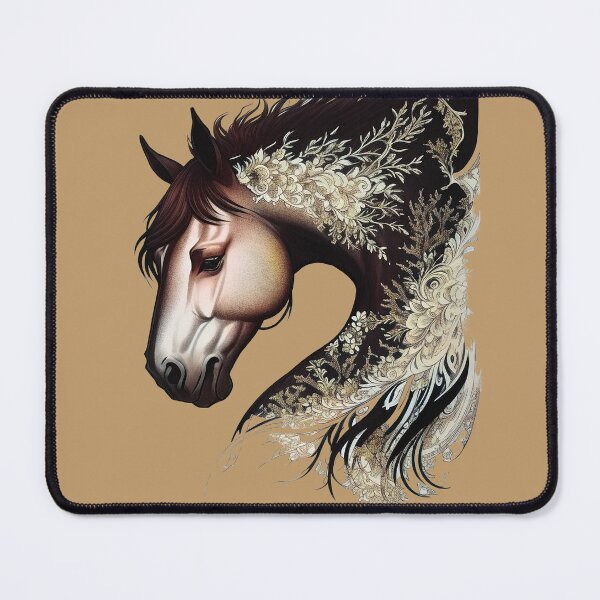 Item preview, Equine Floral Elegance designed and sold by UrbanPrts.