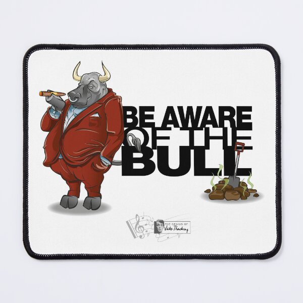 Item preview, Artwork inspired by Jake Thackray song, Beware The Bull designed and sold by Russellann.