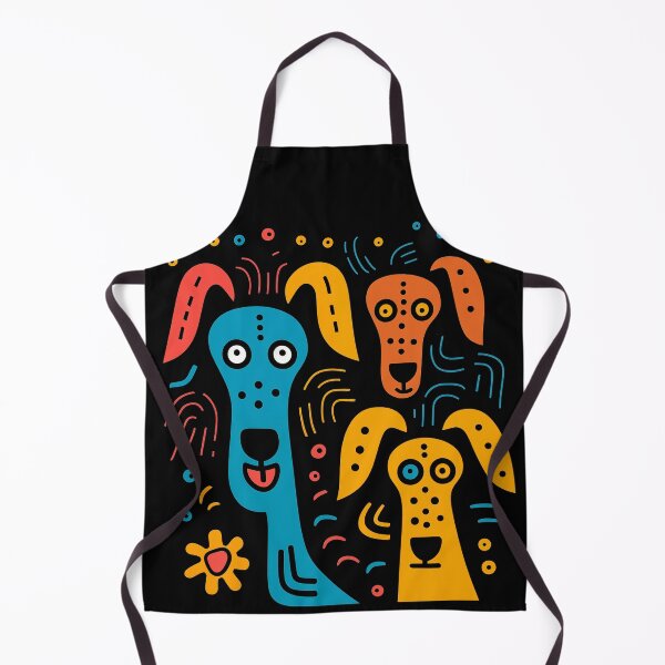 Item preview, Abstract Trio of Dogs designed and sold by InfinityCircle.