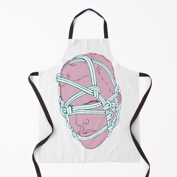 Aperçu de l'œuvre Oeuvre Shibari - art de la corde mâle - visage kinbaku rose créée et vendue par Balsamista-art.