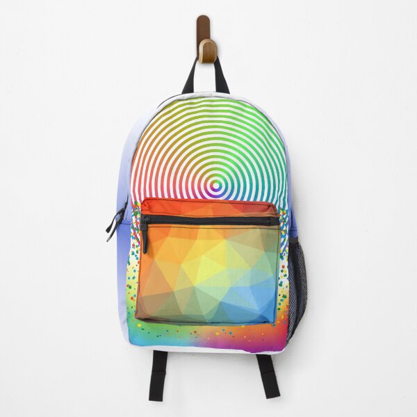 Item preview, Colorful Backpack Art designed and sold by sanna-black.