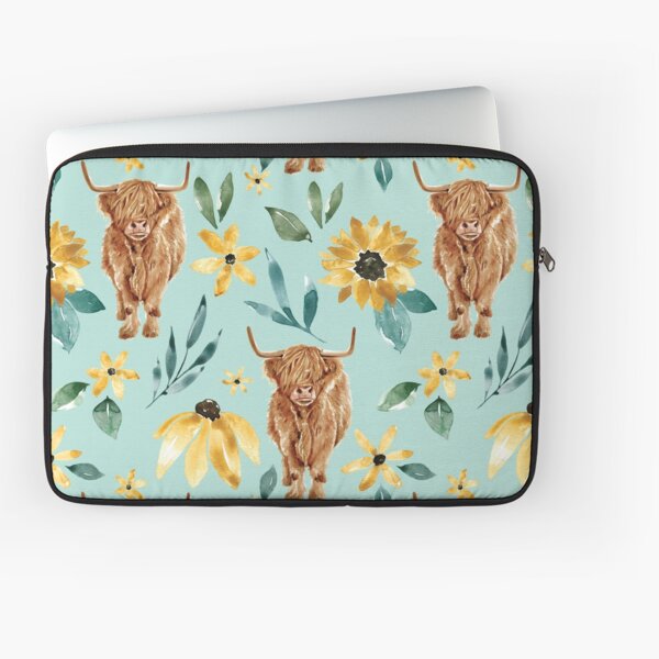 Item preview, Highland Cow and Sunflowers  designed and sold by cateandrainn.