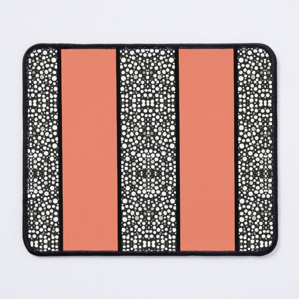 Item preview, Raindrops I Salmon Big Stripes Vertical designed and sold by CushyNest.