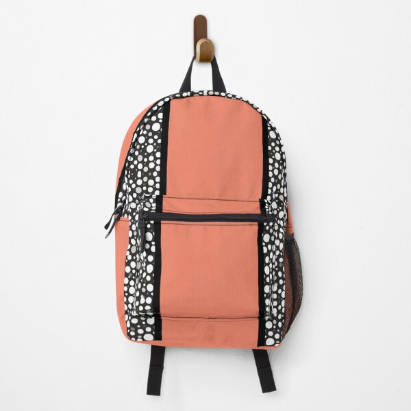 Item preview, Raindrops I Salmon Big Stripes Vertical designed and sold by CushyNest.