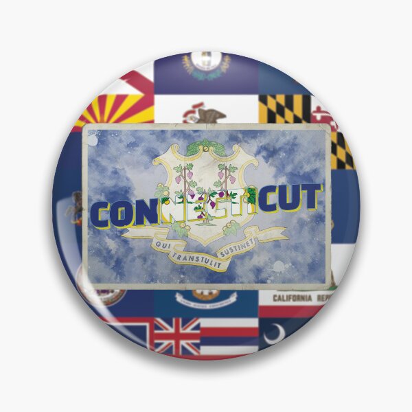 Item preview, Connecticut vintage style retro souvenir designed and sold by DeveloperProp0.