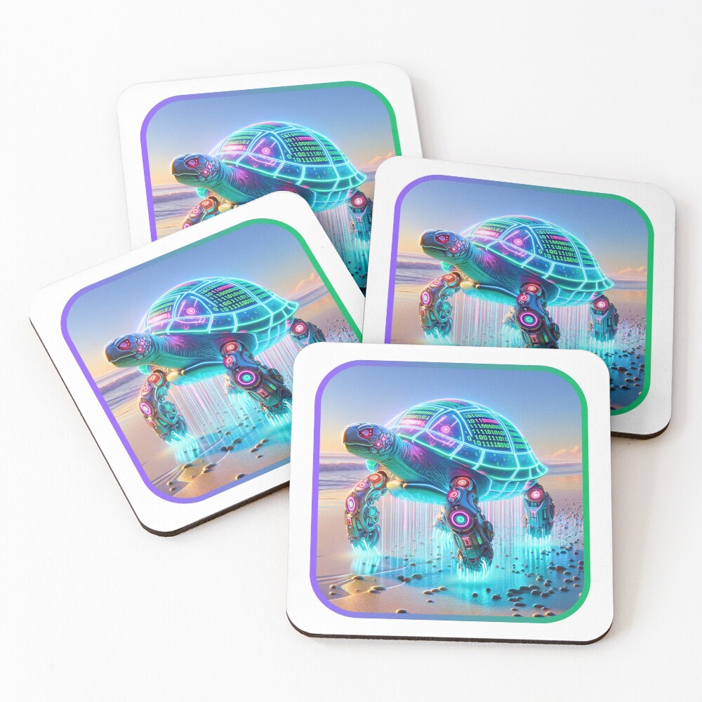 Item preview, Coasters (Set of 4) designed and sold by MrAI-Store.