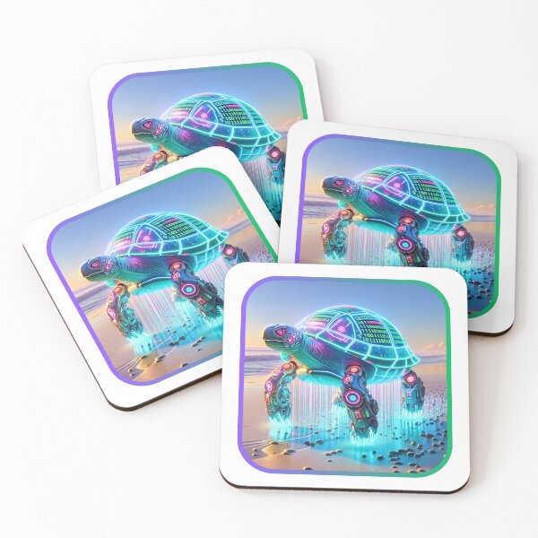 Item preview, Shell Code - Cyber Turtle designed and sold by MrAI-Store.