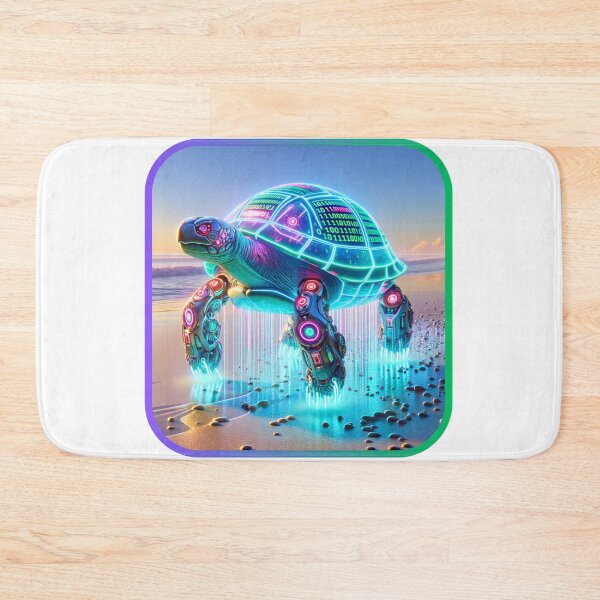 Item preview, Shell Code - Cyber Turtle designed and sold by MrAI-Store.