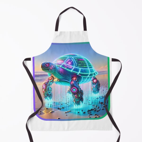 Item preview, Shell Code - Cyber Turtle designed and sold by MrAI-Store.