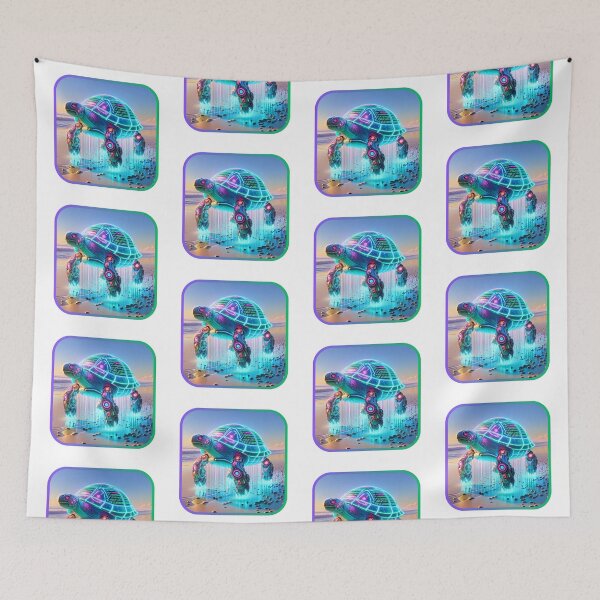 Item preview, Shell Code - Cyber Turtle designed and sold by MrAI-Store.