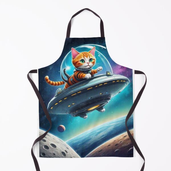 Item preview, Cat Ufo Selfie, Cat Selfie With Flying Saucer Funny Cat designed and sold by Mayalogo.