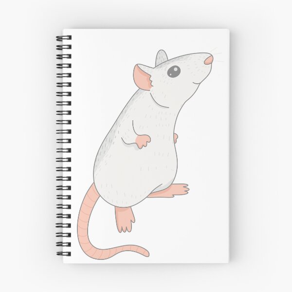 Item preview, Cute, sitting Husky Rat (colored rat) designed and sold by loulou-artifex.