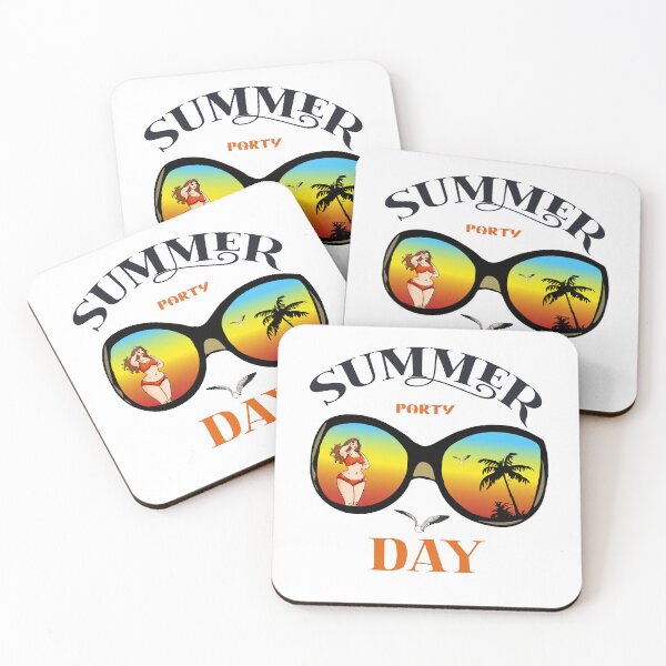 Item preview, Colorful Glasses: Summer Party Day designed and sold by Anastasiia Yurevych.