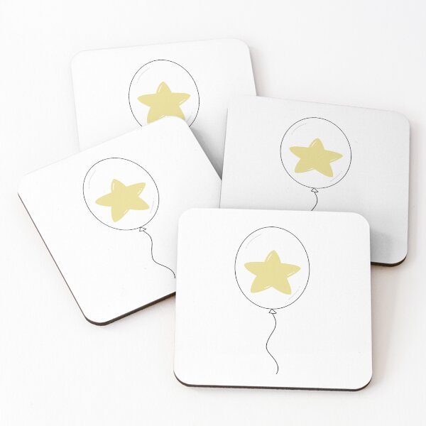Item preview, Adorable Yellow Star Double Balloon  designed and sold by wonderxwander.