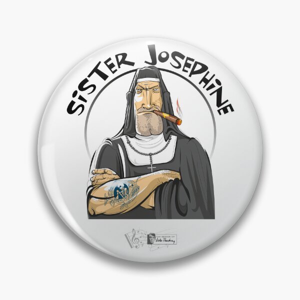 Item preview, Artwork inspired by Jake Thackray song, Sister Josephine designed and sold by Russellann.