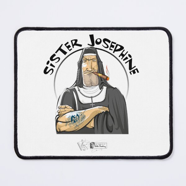 Item preview, Artwork inspired by Jake Thackray song, Sister Josephine designed and sold by Russellann.