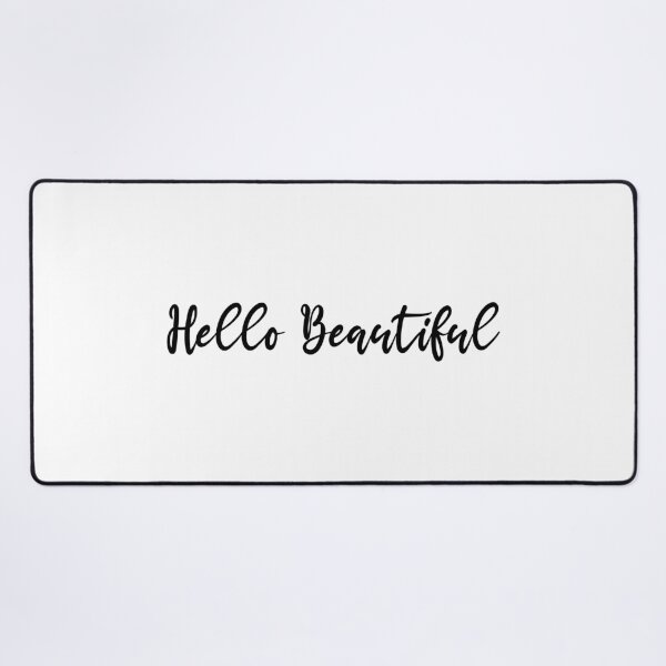 Item preview, Hello Beautiful Cursive Handwriting Typography designed and sold by meganohm.