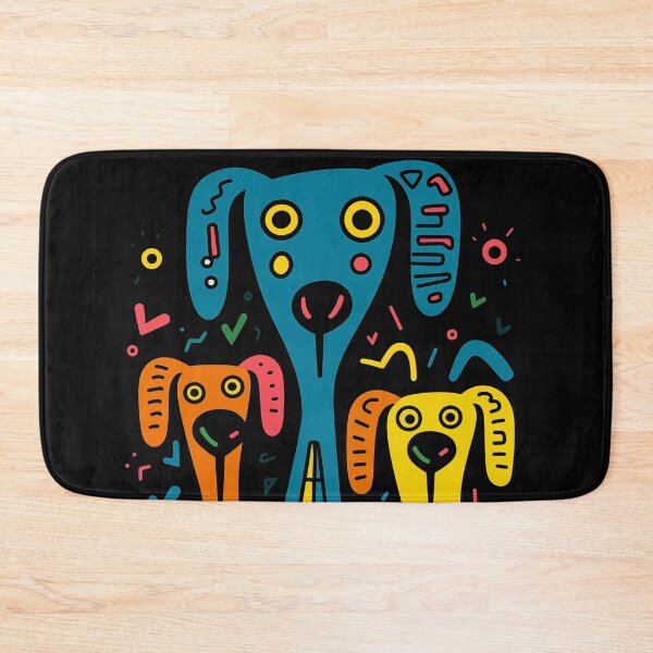 Item preview, Abstract Trio of Dogs #1 designed and sold by InfinityCircle.