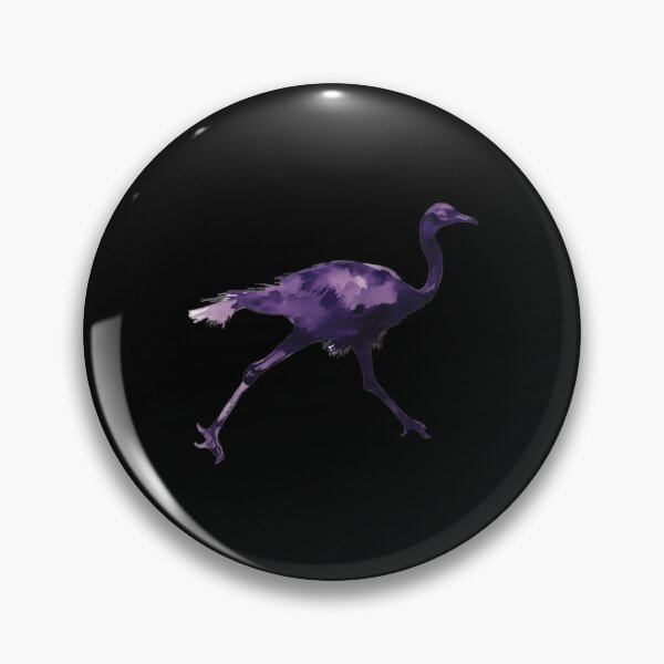 Item preview, Nostr - Decentralized Social Network - purple ostrich - Nostrich  designed and sold by NautilusMare.