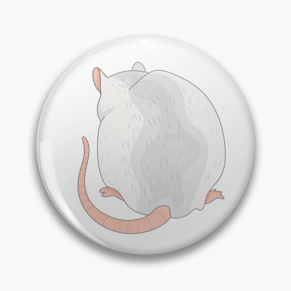Item preview, Cute husky rat from behind designed and sold by loulou-artifex.