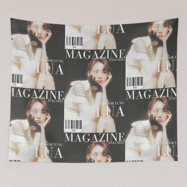 Item preview, WEKI MEKI Lua (magazine cover) designed and sold by stailok's place.