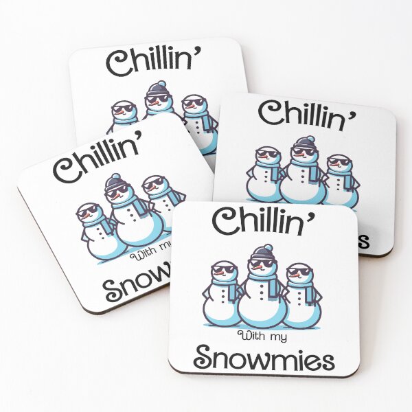 Item preview, Chilling with my Snowmies: Holiday Wonderland designed and sold by ChaaiTee.