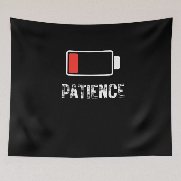 Item preview, Patience low battery designed and sold by joetrade.
