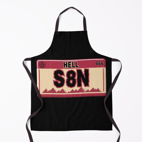 Item preview, Fun s8n (satan) license plate from hell. designed and sold by Alyn8.