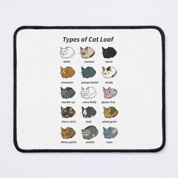 Item preview, The Types of Cat Loaf designed and sold by usclaireforce.
