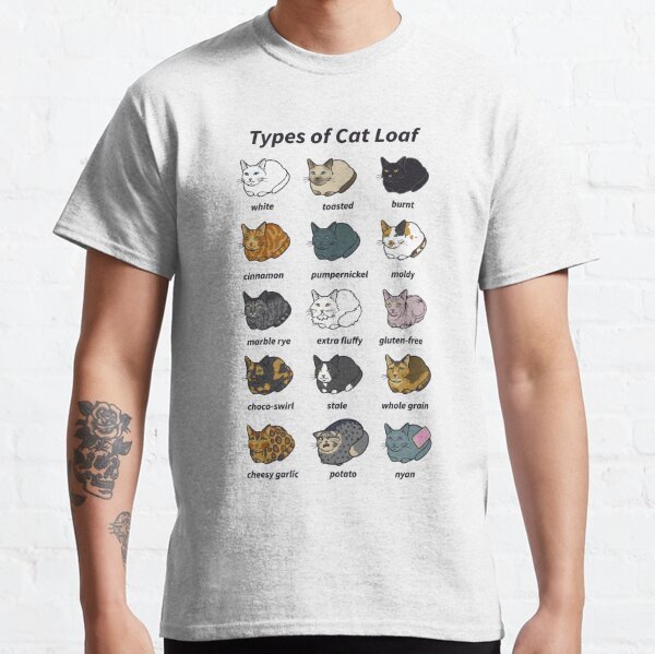 The Types of Cat Loaf Classic T-Shirt