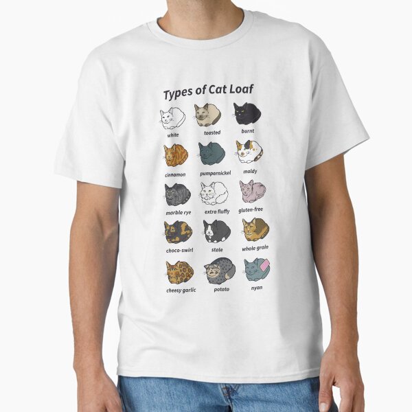 Item preview, The Types of Cat Loaf designed and sold by usclaireforce.