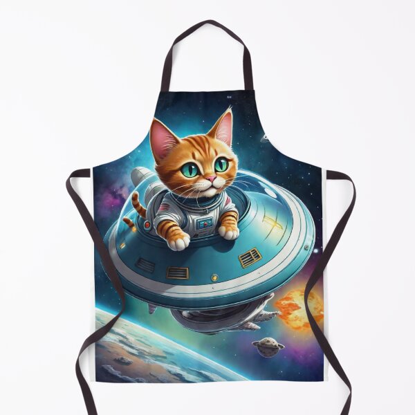 Item preview, Cat Ufo Selfie, Cat Selfie With Flying Saucer Funny Cat designed and sold by Mayalogo.
