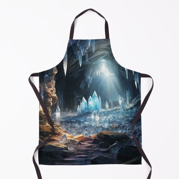Item preview, Illuminated Depths: The Crystal Cavern designed and sold by kcreative22.