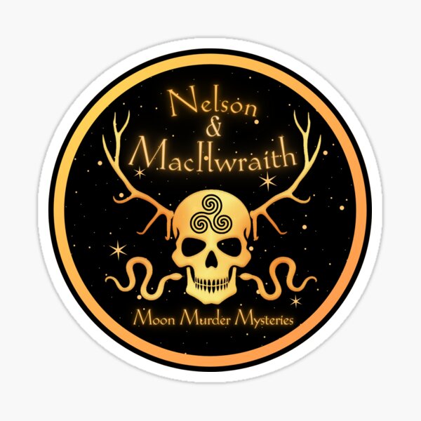 Moon Murder Mysteries Sticker