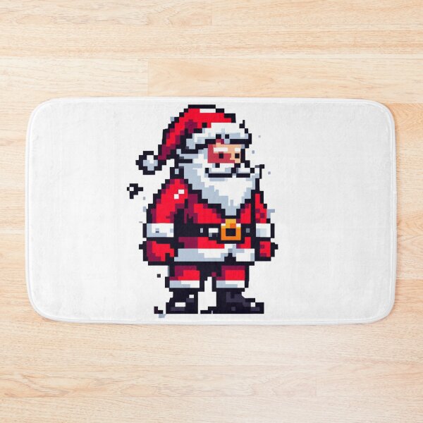 Item preview, Retro pixel Santa Claus designed and sold by RiSchuDesign.