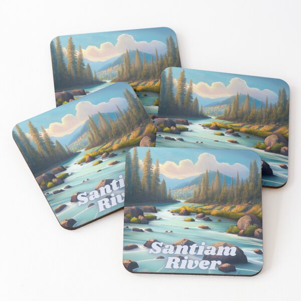 Item preview, Santiam River Oregon designed and sold by OregonsOwn.