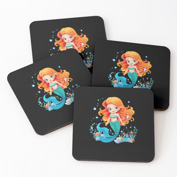 Item preview, Cartoon Mermaid Underwater designed and sold by sbachstroem.