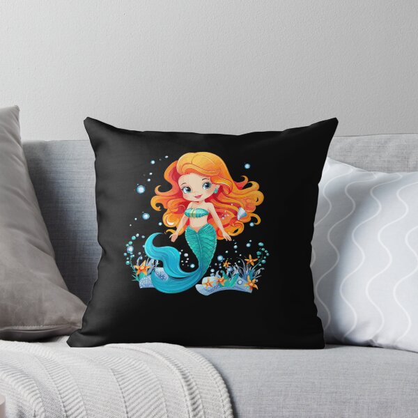 Item preview, Cartoon Mermaid Underwater designed and sold by sbachstroem.