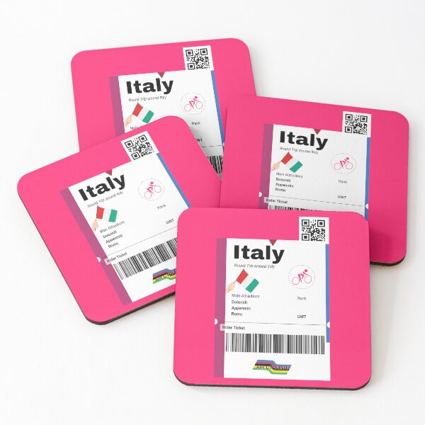 Item preview, World Tour Cycling Ticket - Giro D'Italia designed and sold by ReelRide Creations.